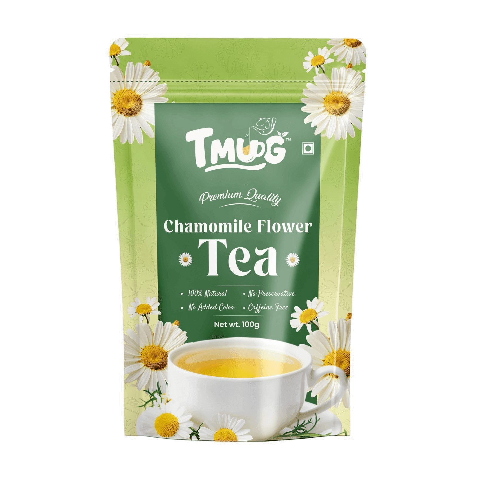 TMUG chamomile flower tea 100g pouch