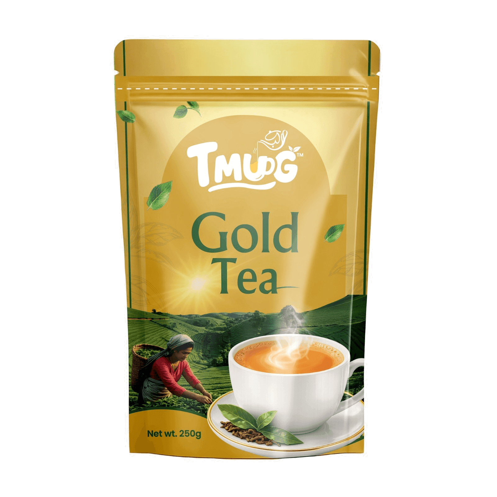 TMUG Gold chai patti tea 250g pouch