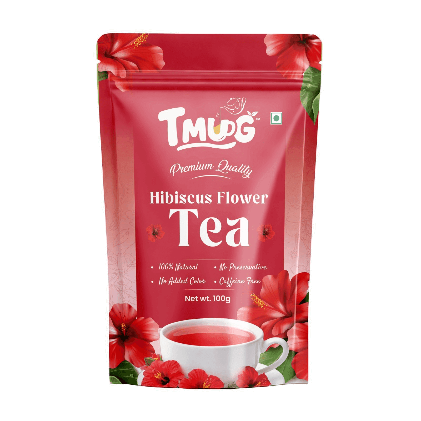 TMUG hibiscus flower tea 100g pouch