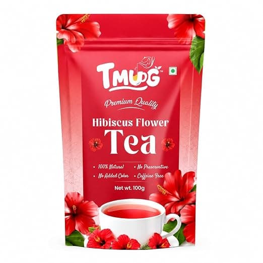 TMUG Hibiscus Flower Tea 100g pouch
